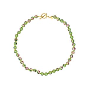 Round Cloisonne Necklace