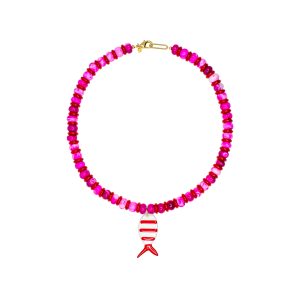 Striped Reef Fish Necklace